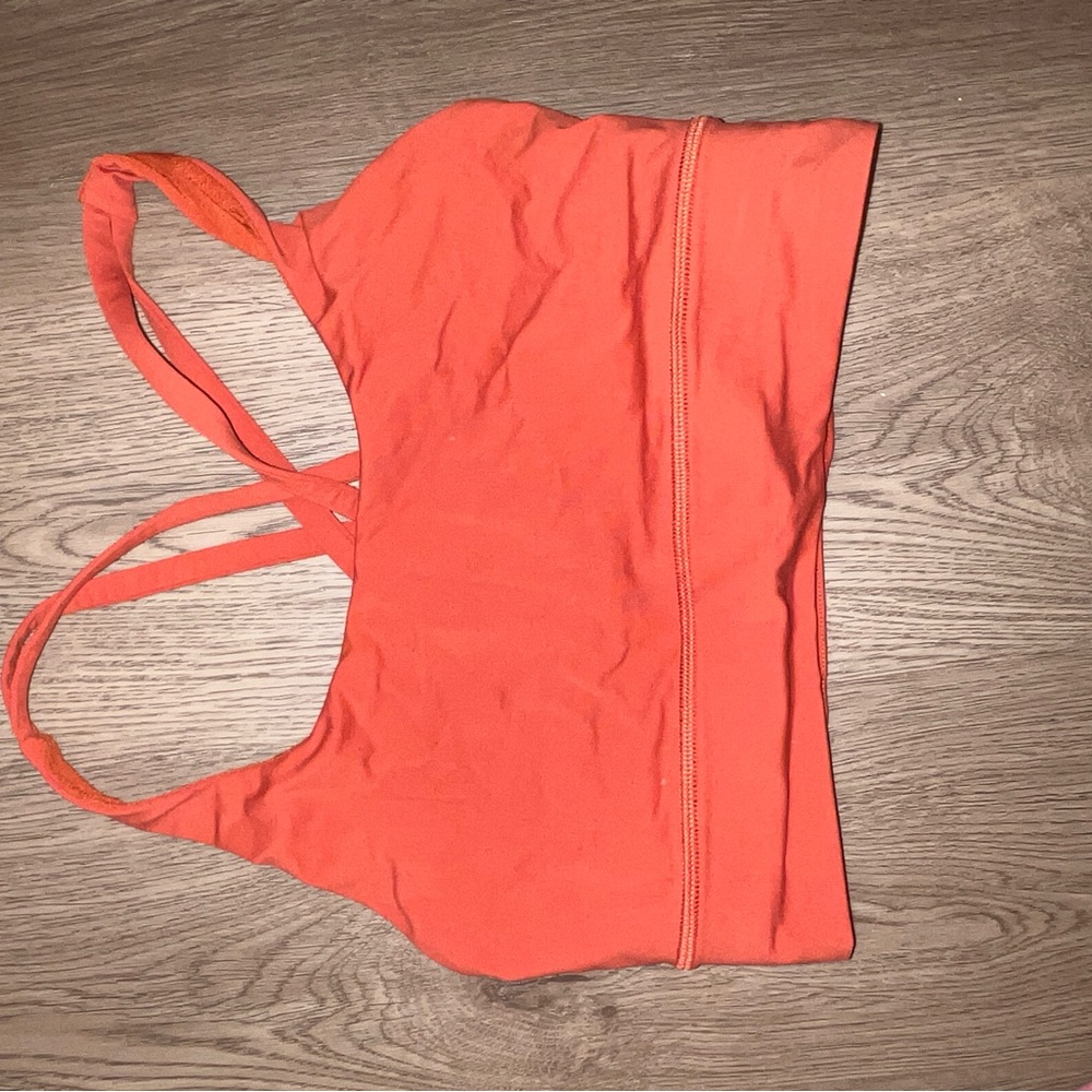 lululemon athletica Orange Bra